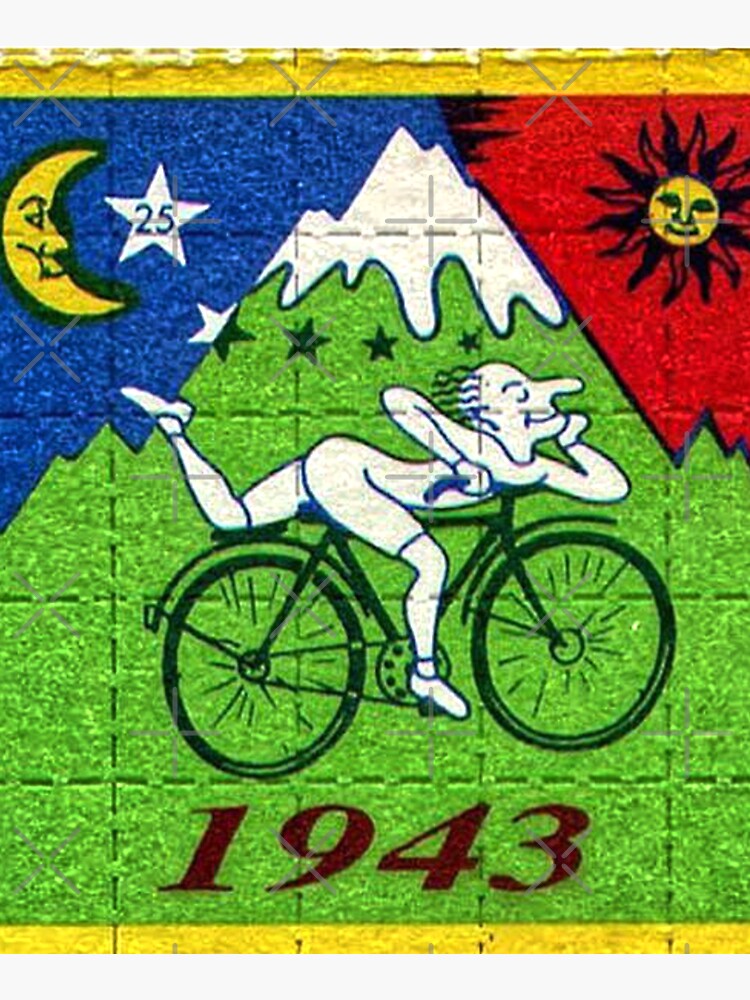 Sac fourre-tout for Sale avec l'œuvre « Bicycle Day LSD Blotter Art Tabs »  de l'artiste cheesejake | Redbubble