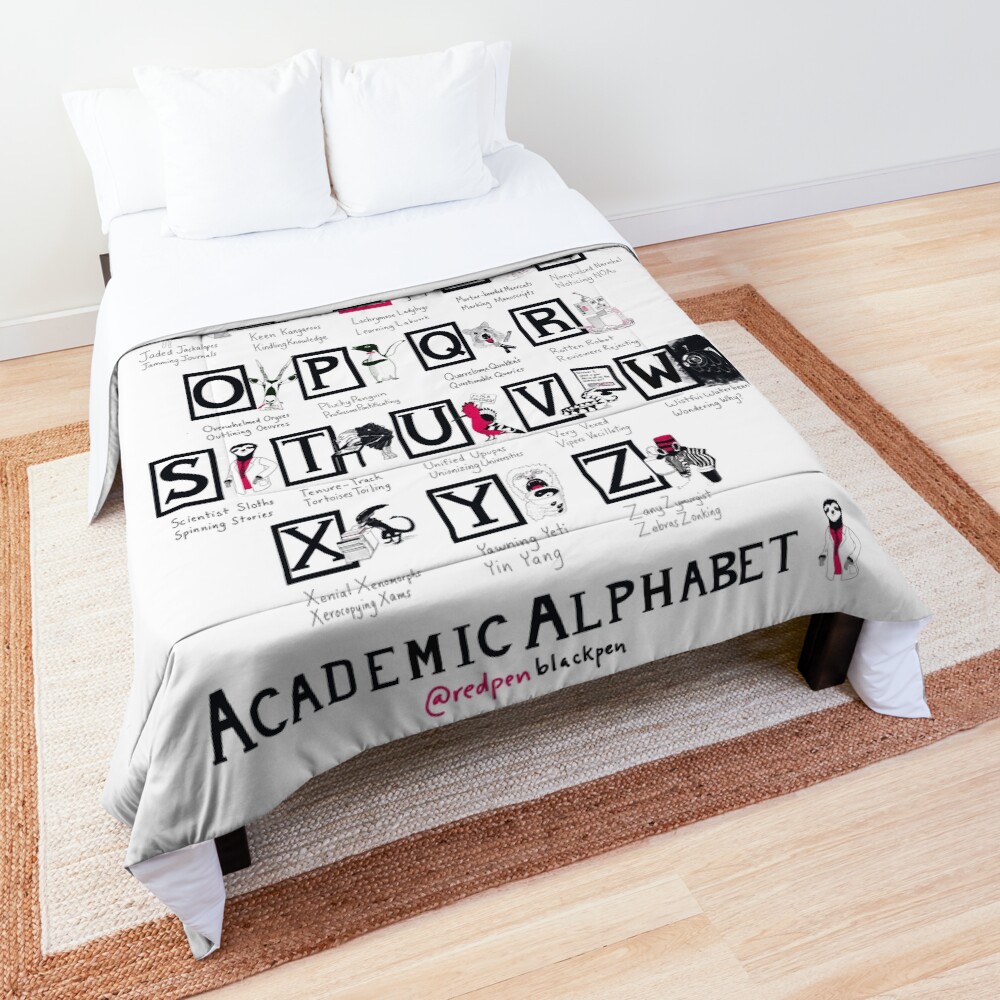 The Academic Alphabet Comforter