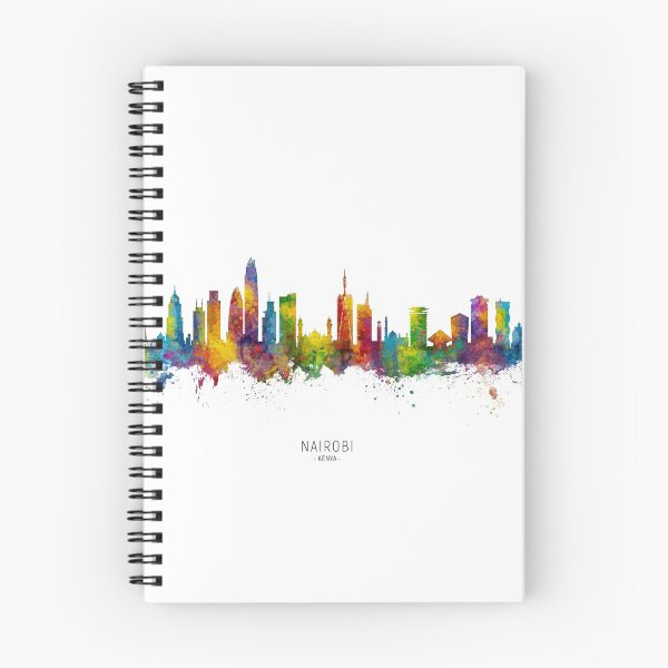 Item preview, Nairobi Kenya Skyline designed and sold by ArtPrints.