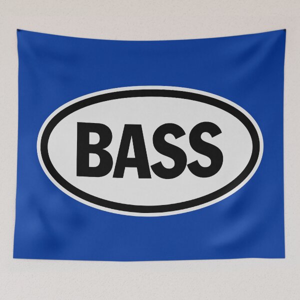 Item preview, BASS OVAL ART designed and sold by WOOFANG.