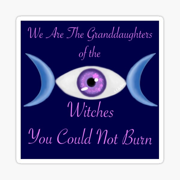 We the witches Sticker