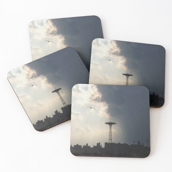 Item preview, Coney Island Parachute  designed and sold by bipolarvirgoart.