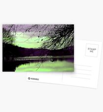 Color My World Purple Postcards