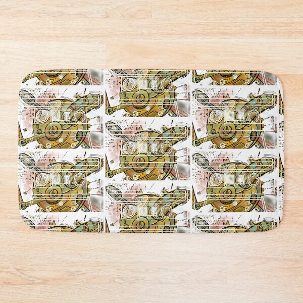 Item preview,  pop-art tape cassette robot under attack  designed and sold by Gammaraybots.