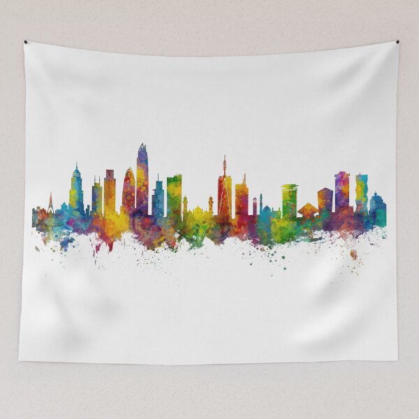 Item preview, Nairobi Kenya Skyline designed and sold by ArtPrints.