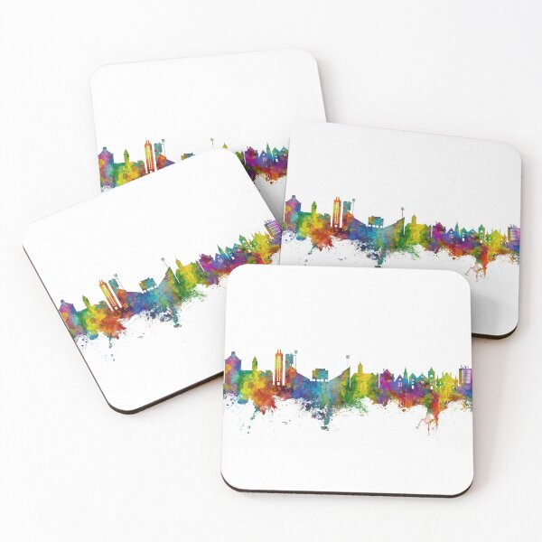 Artikelvorschau, Skyline von Lawrence, Kansas entworfen und verkauft von ArtPrints.
