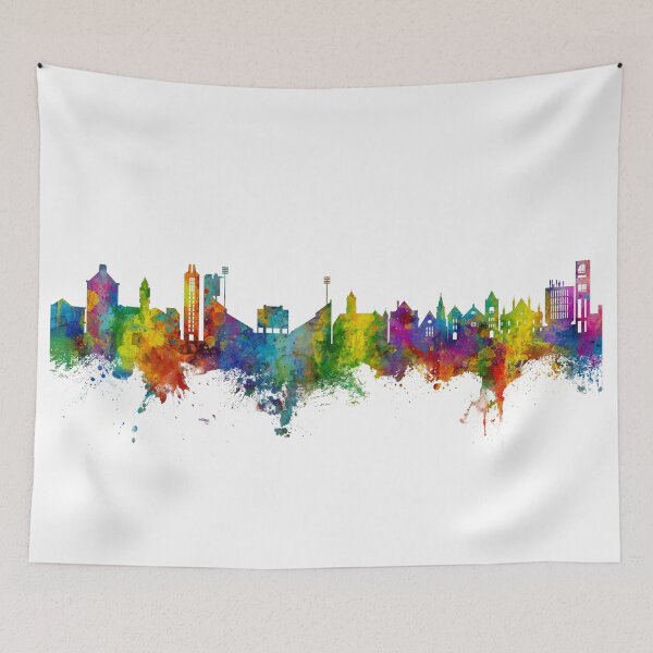 Item preview, Lawrence Kansas Skyline designed and sold by ArtPrints.
