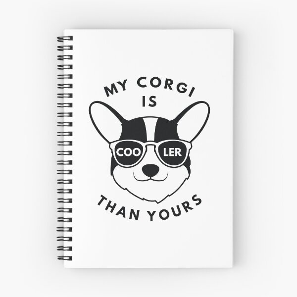 Item preview, My Corgi Is Cooler Than Yours designed and sold by LuckyFoxDesigns.