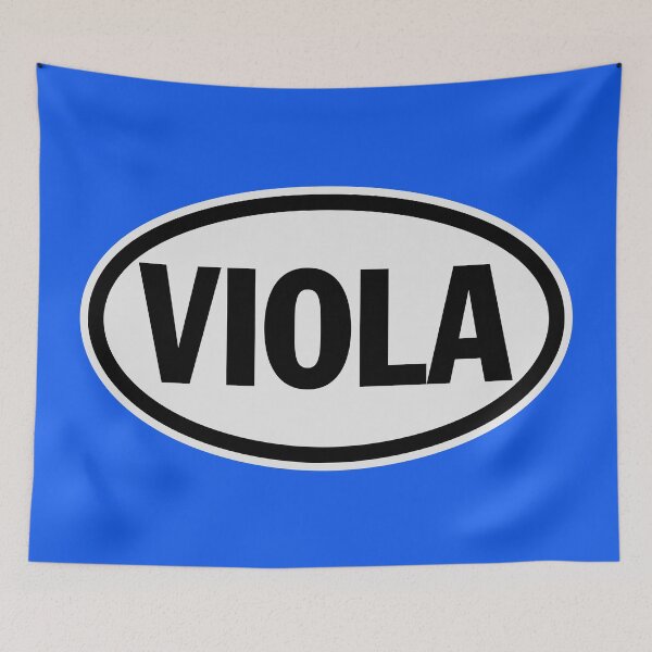 Item preview, VIOLA OVAL ART designed and sold by WOOFANG.