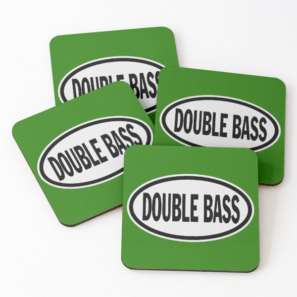 Item preview, DOUBLE BASS OVAL ART designed and sold by WOOFANG.