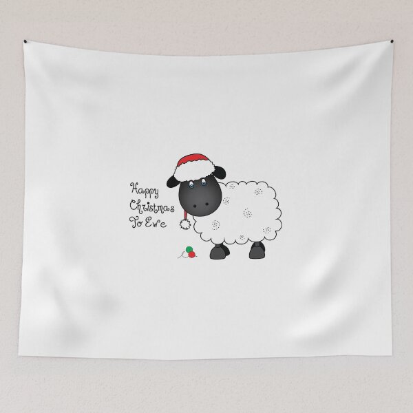 Item preview, Happy Christmas To Ewe designed and sold by Running-Duck.