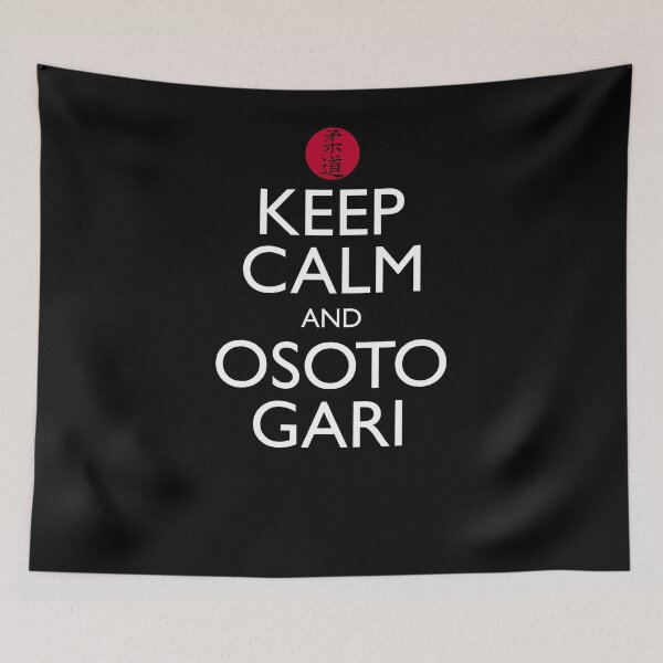 Artikelvorschau, Keep Calm and Osoto Gari - Judo entworfen und verkauft von Ripper19.