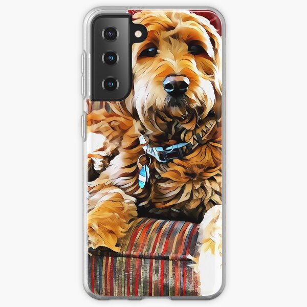 Puppy Dog Chair Warmer Samsung Galaxy Soft Case