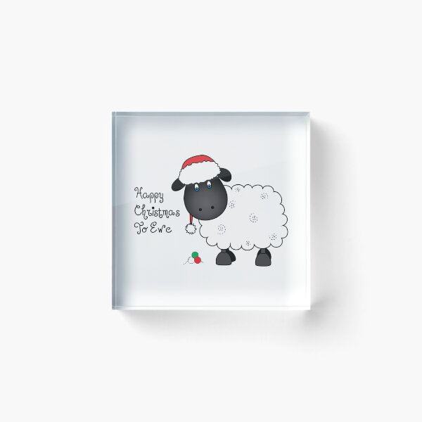 Item preview, Happy Christmas To Ewe designed and sold by Running-Duck.