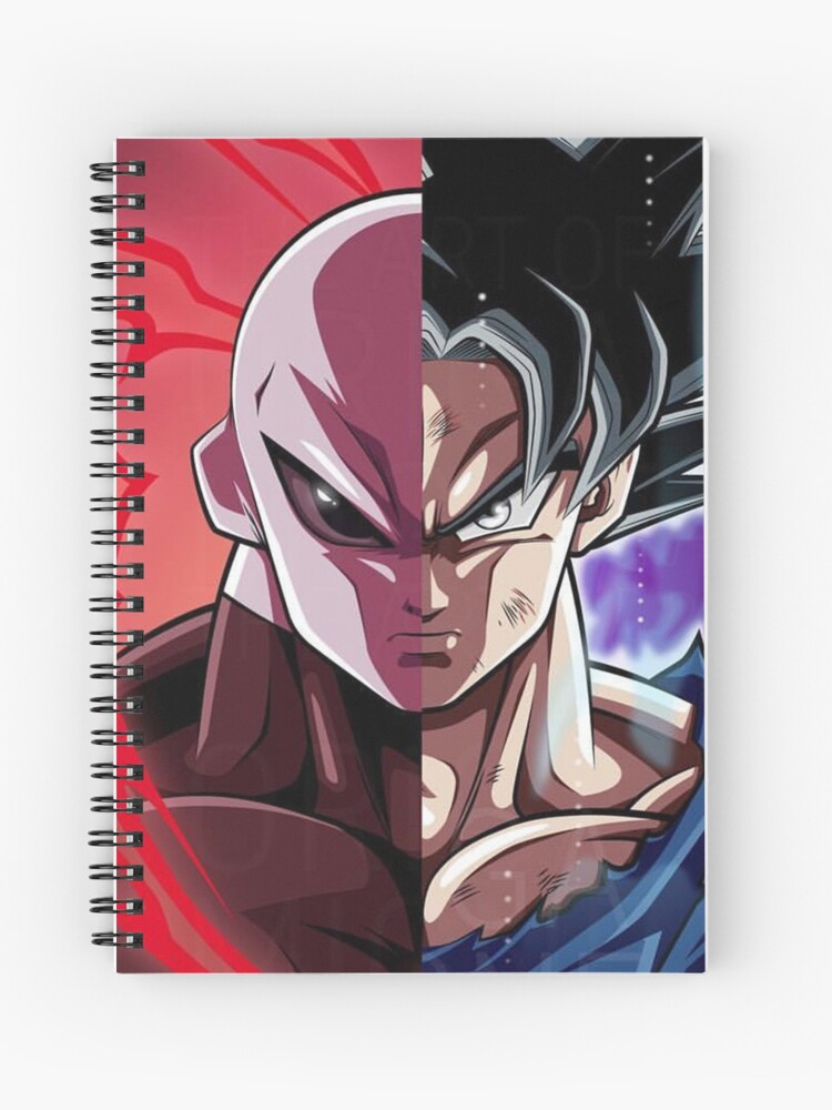 Goku Vs Jiren Spiral Notebook By Dynamosplash Redbubble