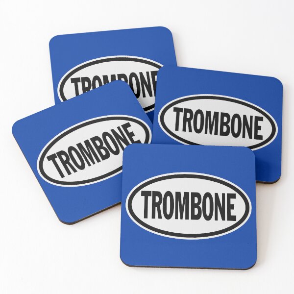 Item preview, TROMBONE OVAL ART designed and sold by WOOFANG.