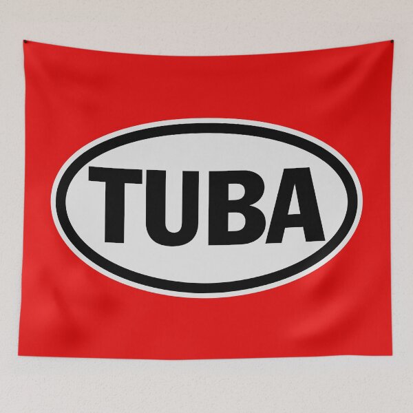 Item preview, TUBA OVAL ART designed and sold by WOOFANG.