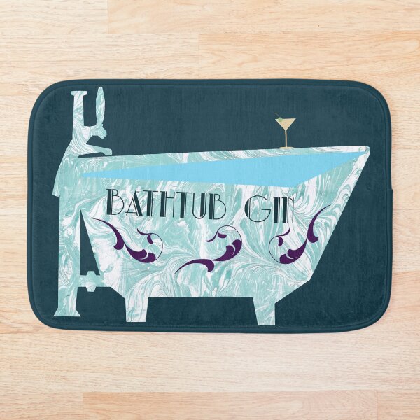 Item preview, Art Deco Bathtub Gin designed and sold by MarbleCloud.