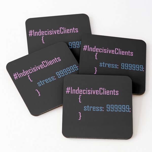Item preview, Funny CSS code about indecisive clients. designed and sold by Kam-designs.