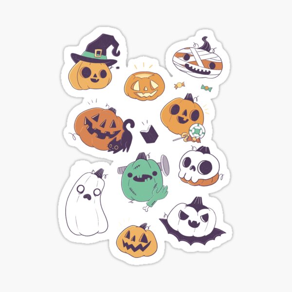 Item preview, Pumpkin Halloween Pattern designed and sold by TaylorRoss1.