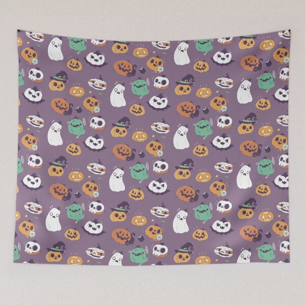Item preview, Pumpkin Halloween Pattern designed and sold by TaylorRoss1.