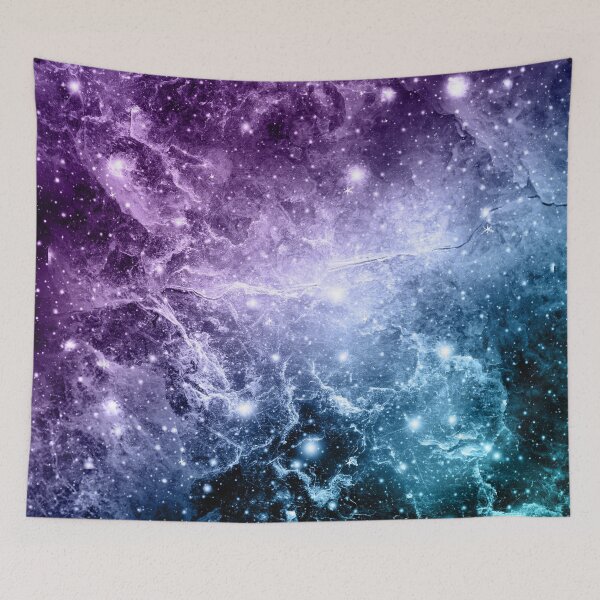Item preview, Purple Teal Galaxy Nebula Dream #4 #decor #art  designed and sold by Anita's & Bella's Art.