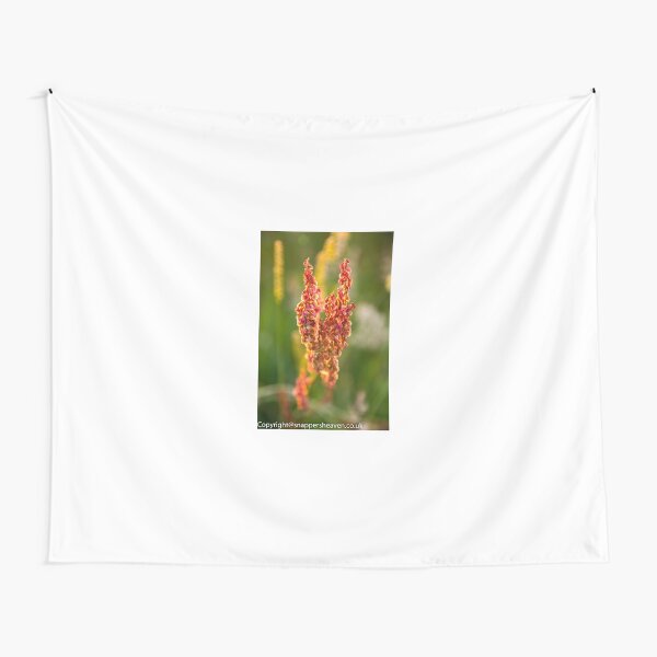 Wild pink flowers from Meadow flower collection Tapestry