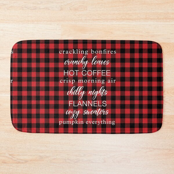 Item preview, Fall Things - Red Flannel designed and sold by AprilSLDesigns.