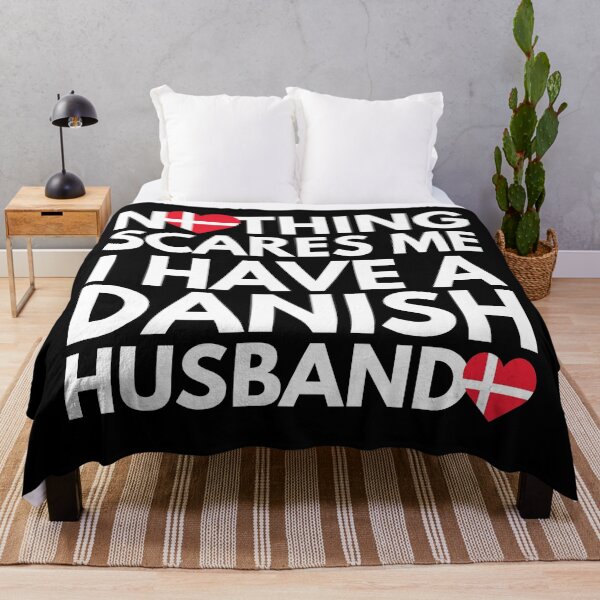 Item preview, Nothing Scares Me, I Have Danish Husband designed and sold by HelloFromAja.