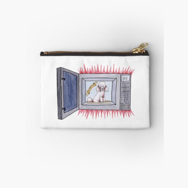 Item preview, Microwave Poodle designed and sold by Gabrielle Stratmann.