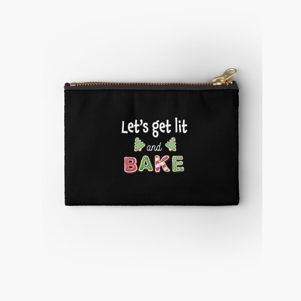 Item preview, Lets Get Lit and Bake Christmas Cookie Baking Humor Pun designed and sold by mkopka.