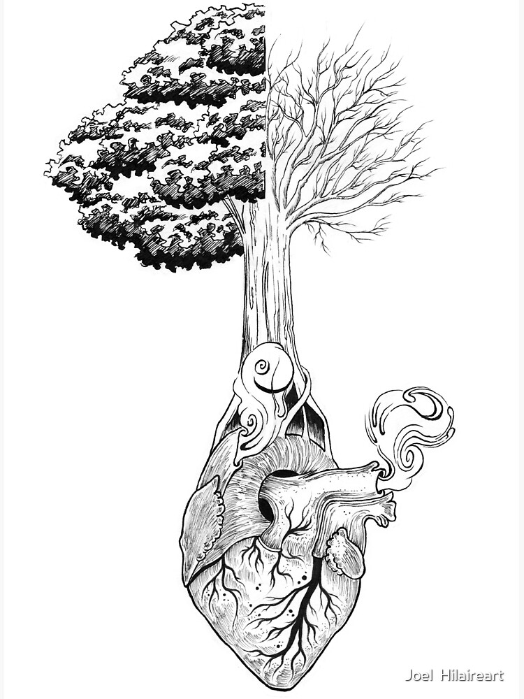 "THE HEART OF NATURE" Poster by Hilaire973 | Redbubble