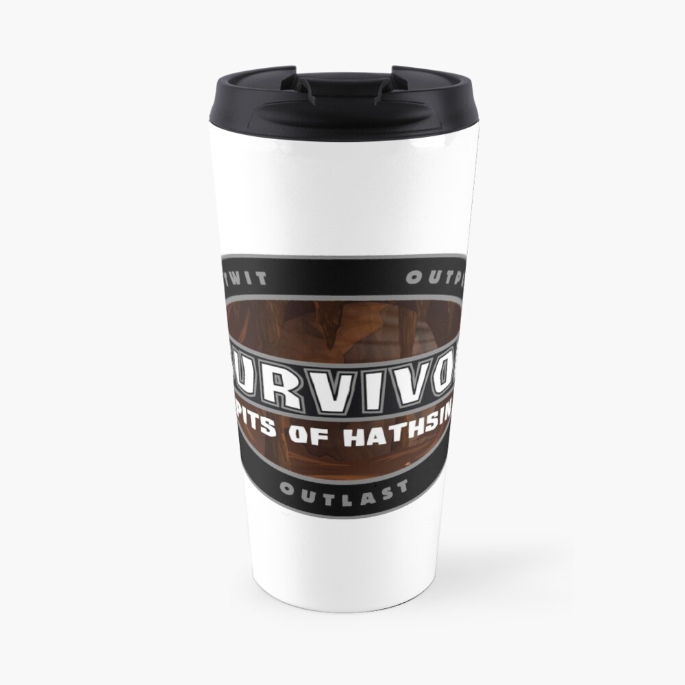 Survivor of the Pits of Hathsin Travel Mug
