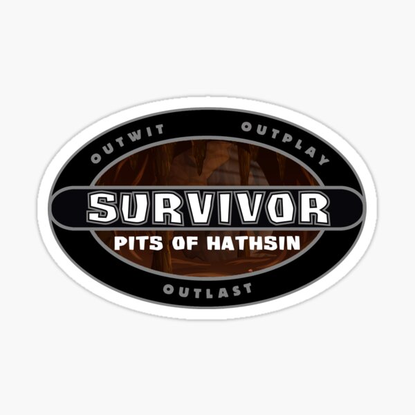 Survivor of the Pits of Hathsin Sticker