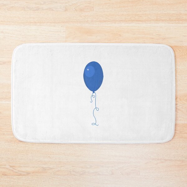 Item preview, Single blue ballooon designed and sold by designInk.