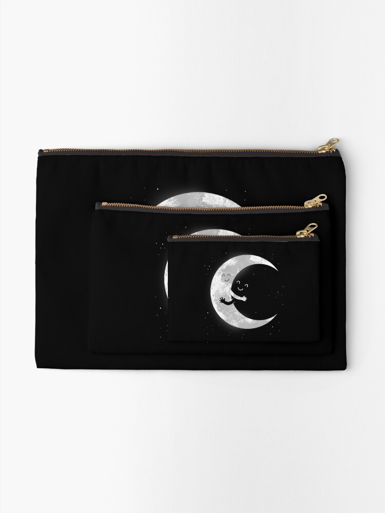 Alternate view of Moon Hug Zipper Pouch