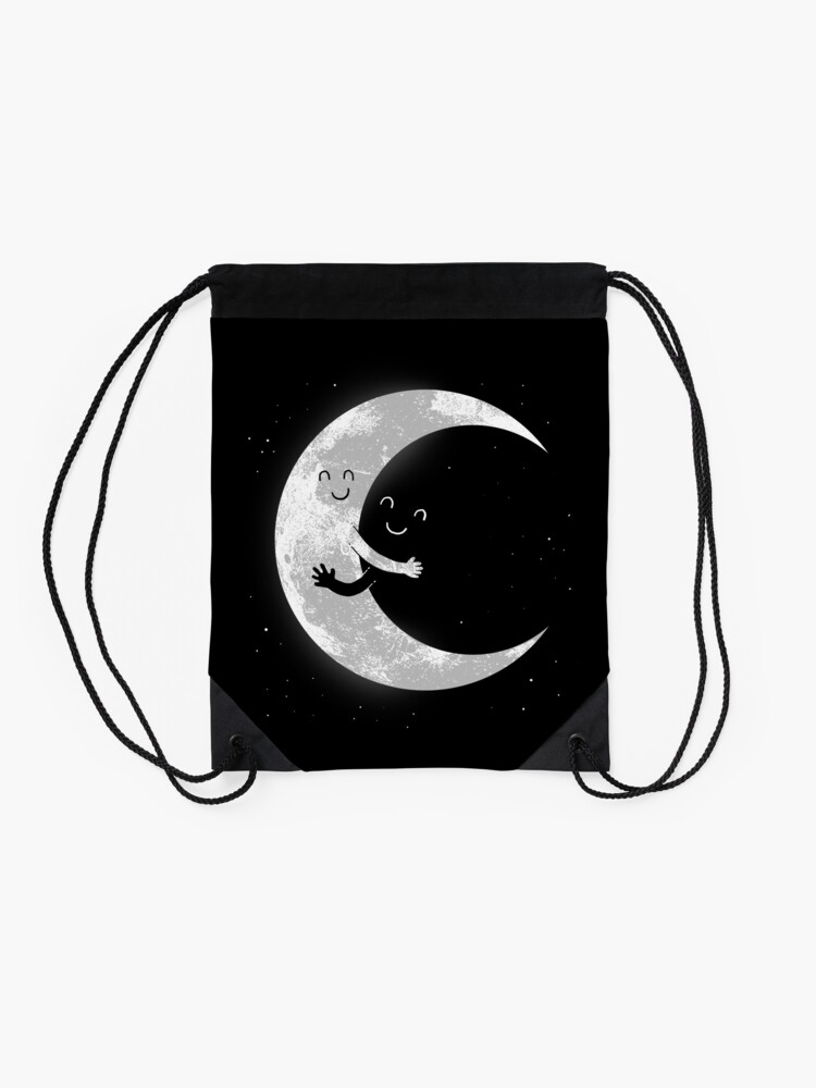 Alternate view of Moon Hug Drawstring Bag