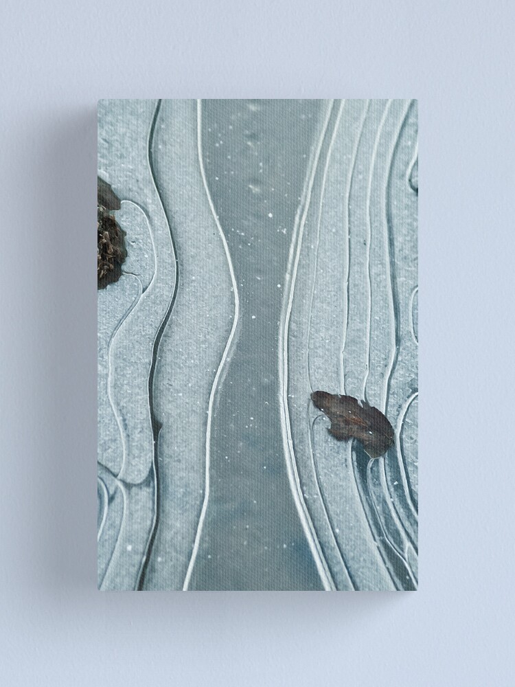 Alternate view of Road Ice Canvas Print
