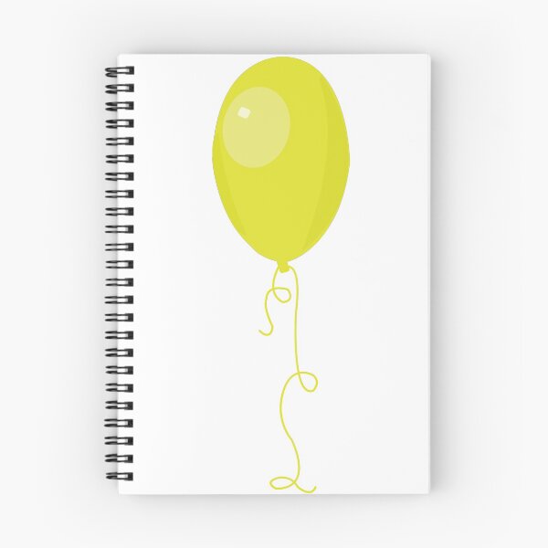 Item preview, Single yellow ballooon designed and sold by designInk.