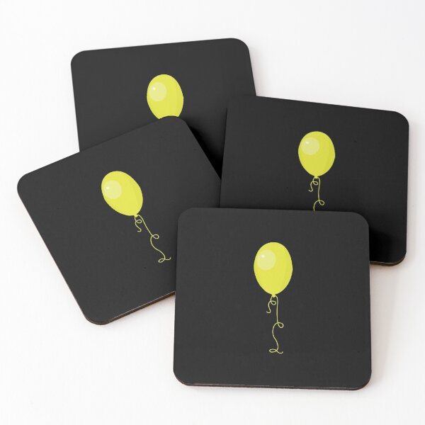 Item preview, Single yellow ballooon designed and sold by designInk.