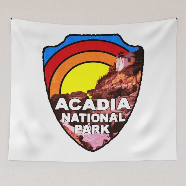 Item preview, Acadia National Park Maine Bass Harbor Head Lighthouse Light House designed and sold by DESTINATIONS DECAL.