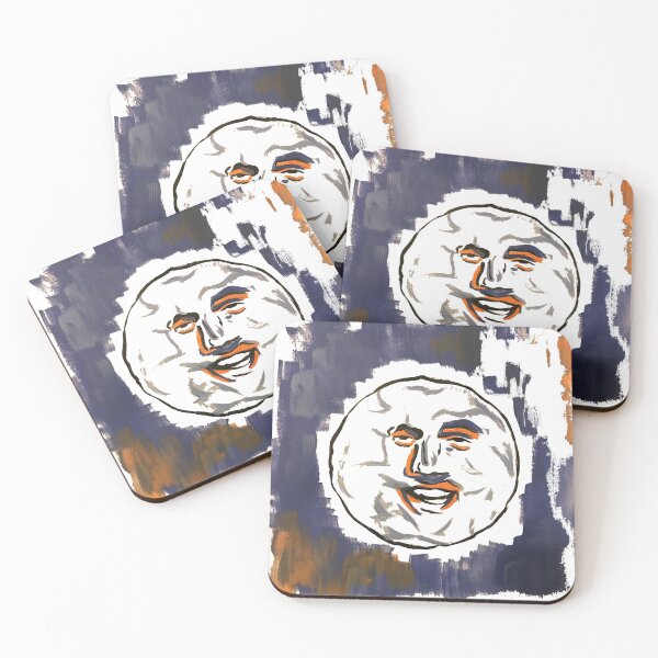 The Mighty Boosh The Moon Coasters (Set of 4)