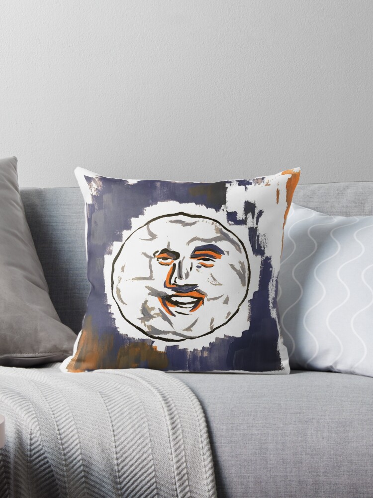 moon throw pillow