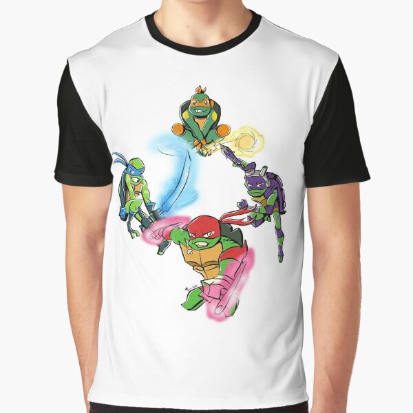 Gradient Art Rise Of The Teenage Mutant Ninja Turtles Unisex T-Shirt –  Teepital – Everyday New Aesthetic Designs