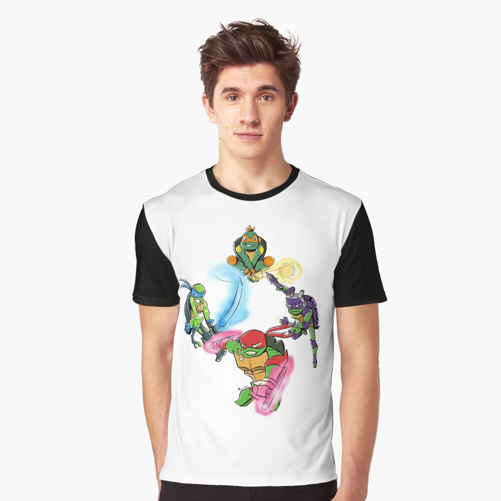 Gradient Art Rise Of The Teenage Mutant Ninja Turtles Unisex T-Shirt –  Teepital – Everyday New Aesthetic Designs