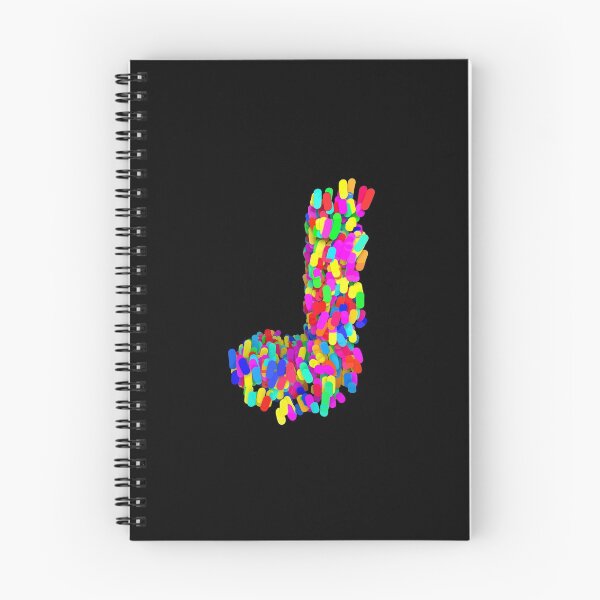 Item preview, Joyful Particles Letter "J" designed and sold by Chya.