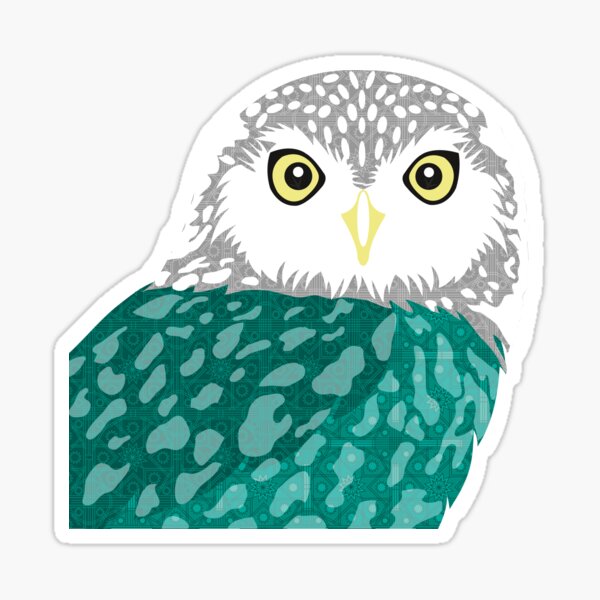 Ollie the Owl Sticker