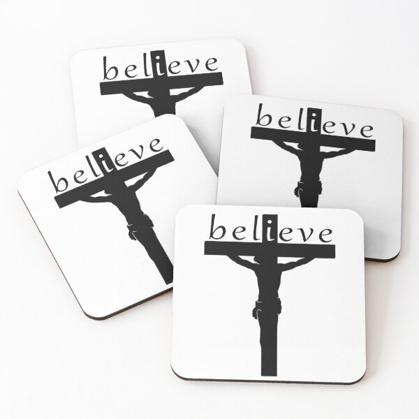 Item preview, i Believe Jesus Christian Cross designed and sold by ChuckleStation.