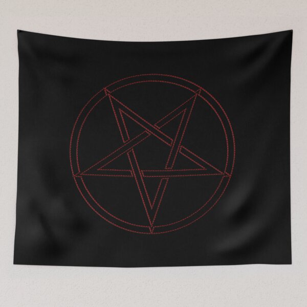 Item preview, Satan in Stitches designed and sold by HereticTees.