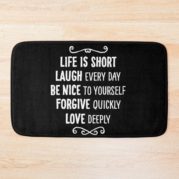 Item preview, Life Is Short Anti Stress Lifestyle Wisdom Good Advice Gift designed and sold by peter2art.